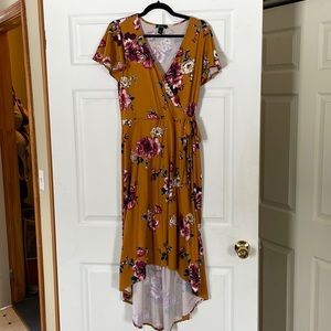 Faux Wrap Dress Women’s Large.